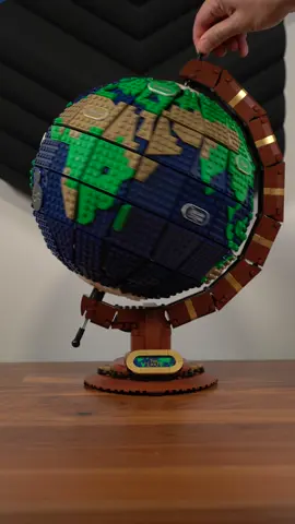 LEGO Globe, but clicky! (2585 pieces | Model 21332) #lego #asmr #legoasmr #asmrlego #legoglobe