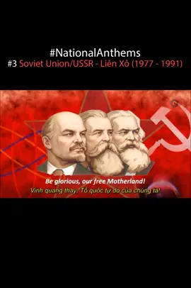 Anthem of the Soviet Union-USSR | Quốc ca Liên Xô (1977 - 1991) #nationalanthem #ussr #sovietunion #anthem #quocca #lienxo #soundofsoul