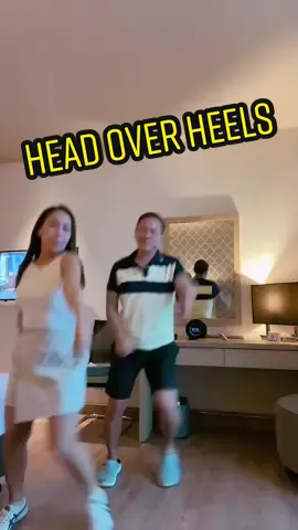Head over heels✨🤩💕😍🫶❤️ @efickzzam #headoverheels #80sdancechallenge dc@💟🖤Gael_Gaelers🖤💟 #MirWin #sweethearts #couplegoals❤ #dokiedear 