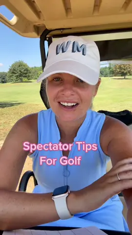Tips if you are watching golf this season! The 3rd one is so helpful #golftok #golftiktok #girlswhogolf #golfrules #golftipsdaily #collegegolf #highschoolgolf 