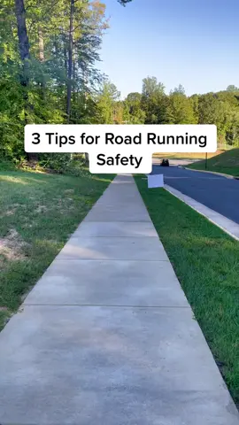 Been running on the road a lot lately. Here are my top 3 #roadrunningtips #runningsafety #fypシ #fyp #runtok #3milesfor30days #Fitness #fitnessinspiration #runningchallenge #3milesfor30days 