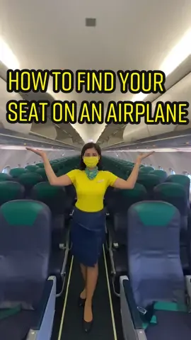 How to find your seat?   Check this video out to know! #fyp #seatnumber #seat #cabincrewlife #cebupacific 