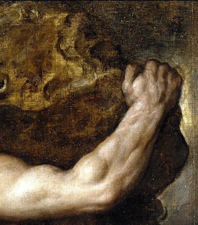 Sisyphus by Titian #fyp #art #painting #classicalpainting 