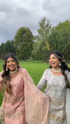 Besties rocking the fabeha look 😄 @Aamna Ali @Sarah  #besties #foryou #fyp #brown #desi #viral #punjabi #fabehafashions 
