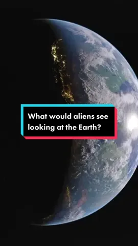 What would aliens see when looking at Earth? #exoplanet #aliens #space #astrokobi #LearnOnTikTok 