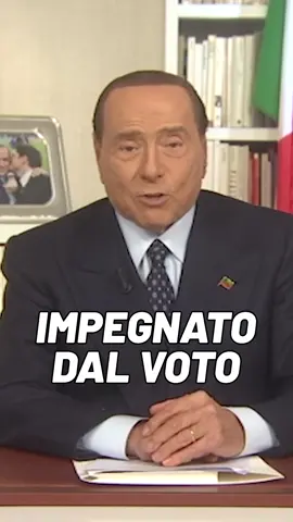 Da oggi, grazie al vostro affetto e ai tantissimi voti ricevuti, lavorerò con tutte le mie forze per il nostro paese. #silvioberlusconi #berlusconi #neiperte 
