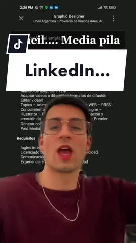 Linkedin puede ser un tanto complejo, y pensar que ahí suponen estar los peces grandes….. #diseñadoresgráficos #laburo #diseñadores #clientes #linkedin 