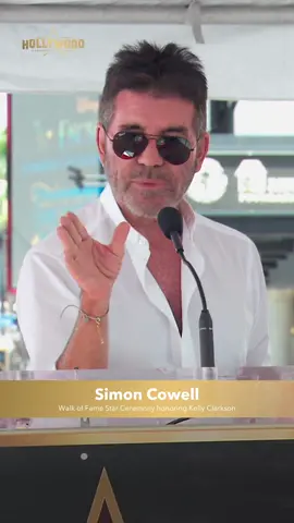 Simon Cowell at Kelly Clarkson’s Walk of Fame Ceremony @kellyclarkson #simoncowell #kellyclarksonshow #kellyclarkson #americanidol 