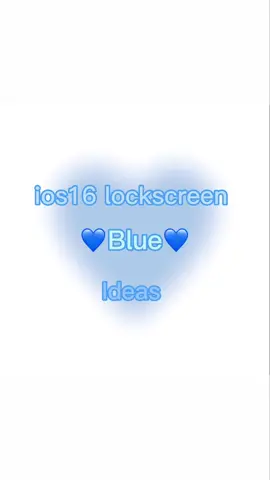 💙❄️ #ios16 #ios16update #wallpaper #blue #asthetic #foryou #fypシ #fy #xybca #vibe #viral 