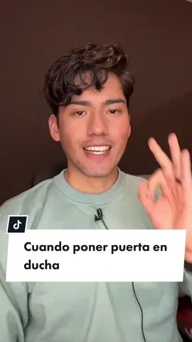 Cuando poner puerta rn la ducha? Ahorra costos inecesarios con este consejo 🤙 #ducha #mampara #baño