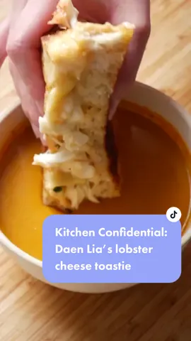 Introducing @daenskitchen's #lobster and #frenchcheese #toastie - need we say more?! 🤤🦞😍 #asmr #Recipe