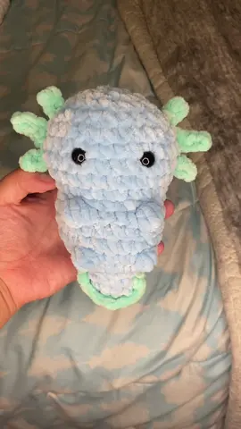 Axolotl! Love this pattern 😊 #crochet#handmade#SmallBusiness#etsy#plushie#crochetplushies#stuffedanimal#crochetersoftiktok#crochettiktok#shopsmall#supportsmallbusiness#supportsmallbiz#crochetaxolotl#axolotl#axolotlplushie
