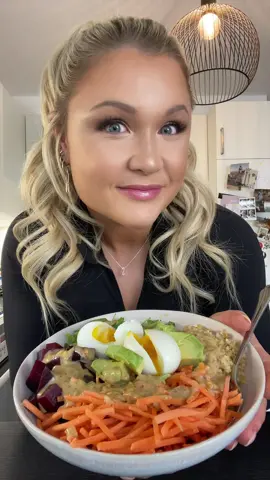 Rainbow Lunch Bowl! 😋💕 #healthyinsideout #cooking #Recipe #food #FoodTok #fyp #foryoupage #fürdich 