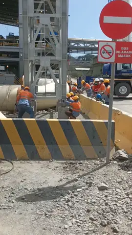 allhamdulilah tahap jalur pipa hampir mau selsai