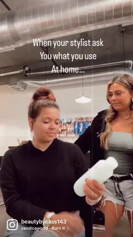 Ladies! Please invest in your hair products! Your hair is your best friend!!