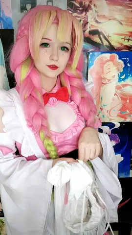 А чего ты ожидал, а? 🙃 #anime #cosplay #косплей #мицури #mitsuri #kimetsunoyaiba 