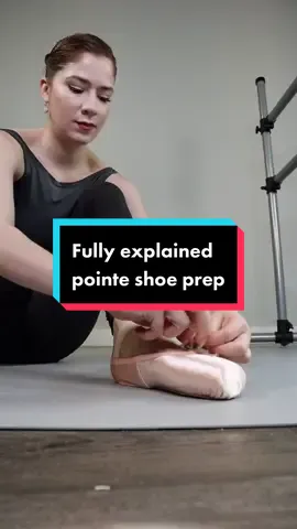 Answering the biggest pointe shoe prep questions! #pointeshoes #ballerina #balletdancer #balletshoes #balletfeet #shoes #breakinginshoes #pointeshoeprep 