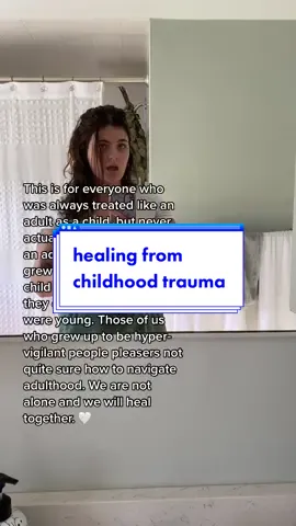 I’d love to connect with others who grew up this way so we can share stories and swap healthy coping mechanisms lol #innerchildhealing #collectivehealing #childhoodtrauma #cptsd #peoplepleaser