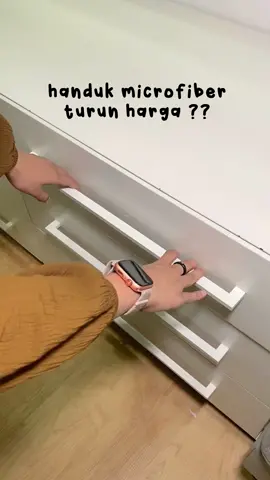 cocok buat daily !🤍 #reviewnyasasa #handukmicrofiber  #termurah #tiktokshop #kejutandiskonrumahtangga 
