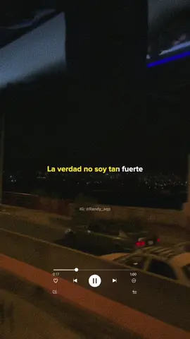 Ｎｏ　Ｓｏｙ　Ｔａｎ　Ｆｕｅｒｔｅ . . .  #Yelsid #fyp #parati #music #lyrics #lyricsvideo #urban #reggaeton #oldschool #randyaqp 