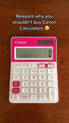 Buy at your own risk 🤪 #SolvedByCanon #CanonCalculatorsPH #canon #calculator #philippines #student #math #accountant #engineering #fyp #foryou 