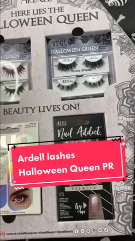 Cant wait to put these all to use this halloween season. Thank you @ArdellBeauty! 🥰🥰 #halloween #halloweenmakeup #halloweenlook #HausLabsFoundation 