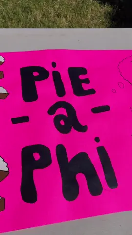 pie a phi was a success #phimu #phimufoundation #sisters #sistershelpingsisters #phigamma 
