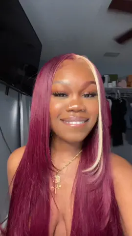 Color ate downn! Precolored Wig from @Amanda Hair Store link in my bio #transition #wigtransformation #99j #skunkstripe #HausLabsFoundation #trending😍 #fyp 