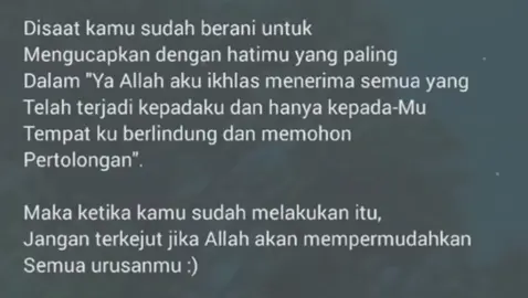 sincere and surrender only to Allah 🤲🏻 #berharap #hanya #kpdallahswt 