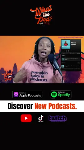 #peloton has a #podcast #cycling #pelotontiktok #Fitness #cardio #fyp #explorepage #healthyliving #fitnesspodcast 