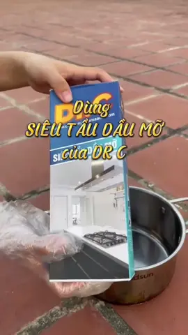 Nếu việc có xoong nồi mất nhiều thời gian quá thì thử ngay siêu tẩy dầu mỡ Drc nhen chị em #sieutaydaumodrc #taydaumo #dodungnhabep #xuhuong #yeubep 