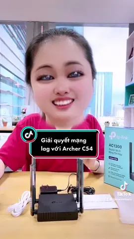 Mạng lag do có quá nhiều thiết bị kết nối, Sắm ngay bộ phát router wifi Archer C54 #tplinkvietnam #tplink #archerc54 #routerwifi #ecom 