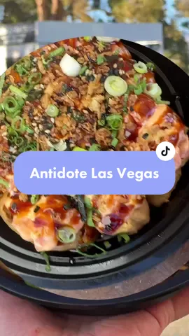 @AntidoteLV salmon bombs  Follow them for their schedule and follow me for more Vegas eats!