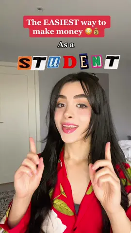 The easiest way to make money as a STUDENT 🤩 ad #studentmoneytips #sidehustlesforstudents 
