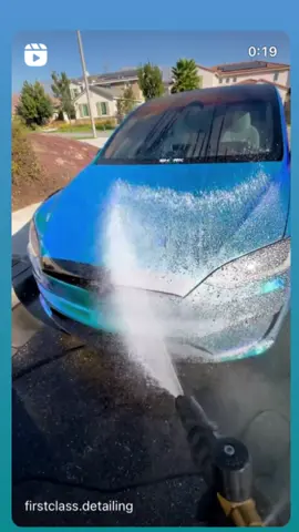 TESLA GETTING THAT SMOOTH WASH
