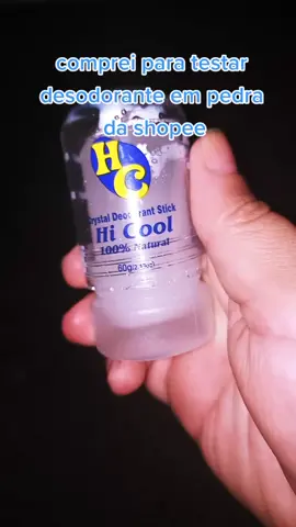 #shopee #testandoprodutosdotiktok  desodorante em pedra, desodorante cristal