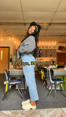 It’s actually 31 days of school, I have absolutely used a sick day already…