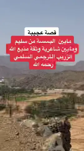 مابين ذياب سليم البسسة ومابين شاعرية وثقة منيع الله الزريب الترجمي السلمي رحمه الله 