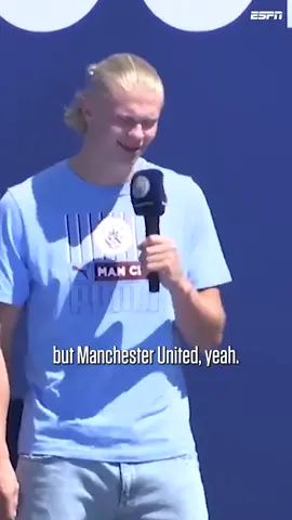 Erling Haaland is looking forward to this weekend 😏 (via ManCity) #Haaland #ManchesterDerby #Citeh #ManUtd 