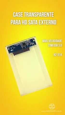 Case Hd Externo Transparente Notebook Sata 2.5 Usb 3.0*Promoção válida até 01/10/2022 ou enquanto durarem os estoques.**Promoção válida somente no site http://www.haizprime.com.br não aplicável a outras lojasou Marketplaces.**Link da promoção nos stories**#promoção #desconto #haizprime #haizbrasil #haizshop