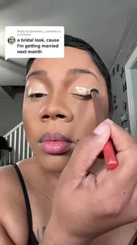 Replying to @bwaisted_cosmetics #bridalmakeup #bridaltiktok 