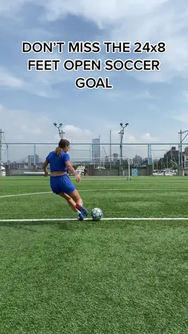 Why do I do this now i gotta run to get the ball 😩 #soccergirls #soccergirlprobs #soccertiktok 