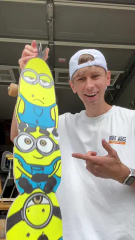 Epic Minion Skateboard!! #dicedreams @dicedreams_official 