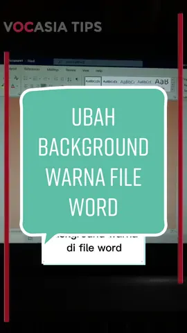 tips untuk kalian yang ingin mengubah warna kertas tugas kuliah di Microsoft Word #fyp #pyf #msword #mswordtutorial #word #microsoft #tips #tipsandtricks #student #wordhack #wordtip #LifeHack #skripsi #tugasakhir #skripsihack #mahasiswa #foryoupage #berbagiilmu #learn #learnwithtiktok #learnfromme #LearnOnTikTok #studytok #freshgraduate #jobseeker 