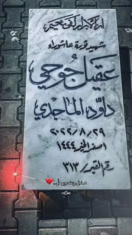 بيني وبينك علي ..💔 #عقيل_جوحي #ثورة_عاشوراء
