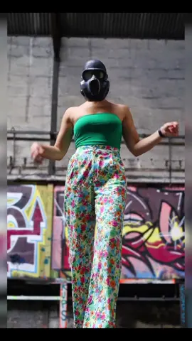 2050 fashion week with Lea  #pourtoi #gasmask #urbex #foryou #fyp #fashion #fashionweek #mask #shoot 