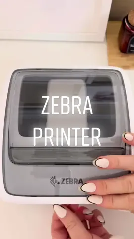 Obsessed with my new Zebra ZSB printer🤍 Get yours using the link in my bio🫶🏻#howyouZSB #ad#zebrapartner #asmr#asmrsounds#printer#satisfying#aesthetic#restock