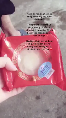 Bà sợ cháu đói, sợ cháu phải nhìn ngta ăn mà mình không có, tội cháu 🥹 #banhtrungthu #tinhcamgiadinh #thuongba #tiktok