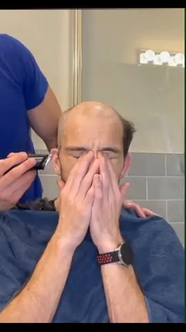Supportive Friend Helps Shave Guy's Balding Hair *Emotional*  Full Video: https://www.youtube.com/watch?v=BwoPLhwGXv0&t=448s  Credit To: @Baldcafe On Youtube  #baldcafe #bald #balding #malepatternbaldness #headshave #cleanshave #inspire #motivate #selfconfidence #SelfImprovement #transformation #emotional #emotionalvideo #emotionalmoments 