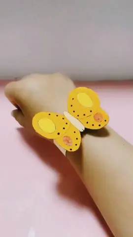 DIY butterfly bracelet#kidsdiy #creativhandmade #easydiys #handmade #foryoupage #foryou #usa #forgirls 